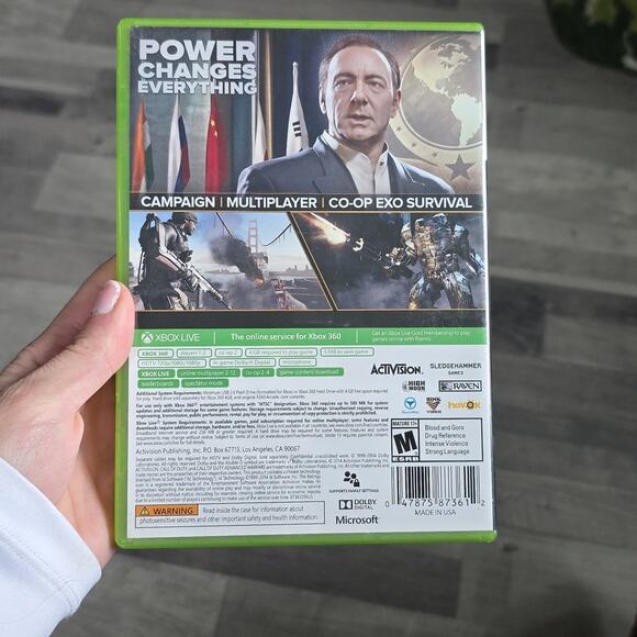 Call of Duty: Advanced Warfare for Xbox 360 - Green Case - Picture 2 of 3
